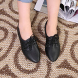 New Arrive Women Four Seasons 2017 Fashion PU Leather Single Shoes Female Casual Slip On Comfort Shoes Low-heeled Shoes Loafers