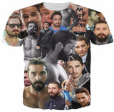 New Arrive The Walking Dead Paparazzi T-Shirt Rick Grimes Carl Daryl Michonne zombies 3d summer style tee t shirt women men