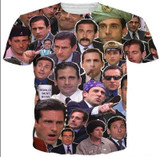New Arrive The Walking Dead Paparazzi T-Shirt Rick Grimes Carl Daryl Michonne zombies 3d summer style tee t shirt women men