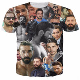 New Arrive The Walking Dead Paparazzi T-Shirt Rick Grimes Carl Daryl Michonne zombies 3d summer style tee t shirt women men