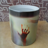 New Arrive Mercy please The Walking Dead Mugs morphing coffee mugs zombie mug novelty heat changing color mug cup