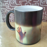 New Arrive Mercy please The Walking Dead Mugs morphing coffee mugs zombie mug novelty heat changing color mug cup