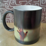 New Arrive Mercy please The Walking Dead Mugs morphing coffee mugs zombie mug novelty heat changing color mug cup