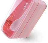 New Arrive 900ml Portable 3 Layer Healthy Food Container Microwave Oven Lunch Bento Boxes Lunchbox