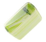 New Arrive 900ml Portable 3 Layer Healthy Food Container Microwave Oven Lunch Bento Boxes Lunchbox