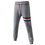 New 2017 Indoor Elastic Waist Stripe Karen Stripe Baggy Traning foot beam Track Harem Pants Men Fitness Men's SweatPants