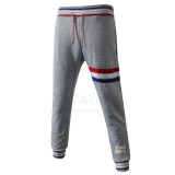 New 2017 Indoor Elastic Waist Stripe Karen Stripe Baggy Traning foot beam Track Harem Pants Men Fitness Men's SweatPants