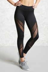 New 2017 Fashion Women High Waist Fitness Leggings Lace Patchwork Pants Trousers