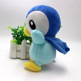 20cm Piplup Plush Toys Pocket Monster Children's Gift Toy Kids Cartoon Cute Stuffed Animals Plush Piplup Doll Gift for Kids/Baby