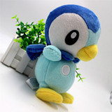 20cm Piplup Plush Toys Pocket Monster Children's Gift Toy Kids Cartoon Cute Stuffed Animals Plush Piplup Doll Gift for Kids/Baby