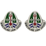 204th Military Police Battalion Unit Crest (Discipline Law Order)