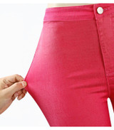 2040 Youaxon Women`s Celebrity Style Cute High Waist Stretch Skinny Denim Jean Pants Jeans For Woman