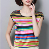 2018 Womens Tops and Blouses Short Sleeve Chiffon Blouse Summer Ladies Print Shirts Casual Clothing Plus Size Blusa Feminina