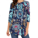 2018 Women's Fashion Casual Loose Long Sleeve Cotton Blouse Shirt Tunic Tops Women Floral Blouse 2018 Women's Fashion Casual Loose Long Sleeve Cotton Blouse Shirt Tunic Tops Women Floral Blouse