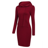 2018 Women Summer Autumn Dress Sexy Casual Swaetshirt Dress Tops Blusas Fashion Elegent Dresses Vestidos Long Sleeve Dress