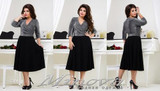 2018 Sexy Party Dress 5XL 6XL Metallic Knit Flare Black Summer Dress Plus Size Women Dress V Neck Wrap Dress Female Big Vestidos