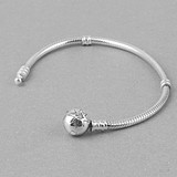 Endless Story Authentic 925 Sterling Silver Snake Chain Bracelet For Women Charms Bracelets Bangle Jewelry