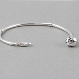 Endless Story Authentic 925 Sterling Silver Snake Chain Bracelet For Women Charms Bracelets Bangle Jewelry