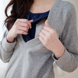 Emotion Moms Winter Maternity clothes Nursing Top BreastFeeding tops pregnancy Clothes For Pregnant Women Maternity Sweater