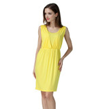 Emotion Moms Summer maternity Clothes Breastfeeding dress Sleeveless Maternity Dresses For Pregnant Women Nursing Vest skirt