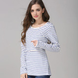 Emotion Moms Long sleeve Maternity clothes maternity shirt Breastfeeding Tops Nursing Top pregnancy clothes for Pregnant Women