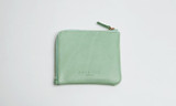 EMMA YAO leather wallet female small zipper wallet ultrathin fashion coin purses holders