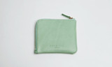 EMMA YAO leather wallet female small zipper wallet ultrathin fashion coin purses holders