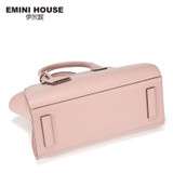 EMINI HOUSE Split Leather Shoulder Bag Fashion Trapeze Women Messenger Bags Handbag Women Famous Brands Crossbody Bags For Women