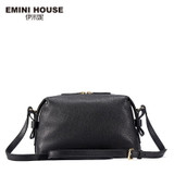 EMINI HOUSE New Arrival Fashion Cow Leather Hobos Bag Women Messenger Bags Genuine Leather Shoulder Bag Crossbody Bags For Women