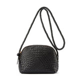 EMINI HOUSE Hand-Woven Genuine Leather Shell Bag Women Crossbody Bags Fashion Shoulder Bag Luxury Lady Messenger Bags
