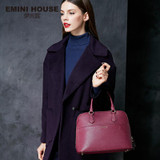 EMINI HOUSE Fashion Shell Bag Split Leather Handbag Women Messenger Bags Women Shoulder Bags High Quality Ladies Crossbody Bag