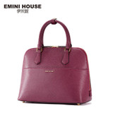 EMINI HOUSE Fashion Shell Bag Split Leather Handbag Women Messenger Bags Women Shoulder Bags High Quality Ladies Crossbody Bag