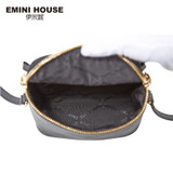 EMINI HOUSE Fashion Genuine Leather Mini Bucket Bag Women Messenger Bags Travel Shoulder Bag Crossbody Bags For Women