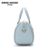 EMINI HOUSE 2016 Genuine Leather Boston Bag Fashion Handbags Women Shoulder Bag Women Messenger Bags Crossbody Bags For Women