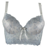 Embroidery women's underwear Starry Flounced bra BC thin Cup adjustable bra lady push up big size bras sexy intimate Lingerie
