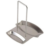 NEW Stainless Steel Pan Pot Cover Lid Rack Stand Spoon Holder Stove Organizer Storage Soup Spoon Rests Kitchen Accessories Tools