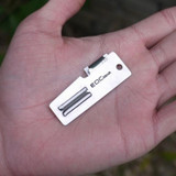 New Stainless Steel 2 in 1 EDC Pocket Multi Tool Outdoor Can Opener Fruit Multi Peeler Cutter 2\" Double Peeler"