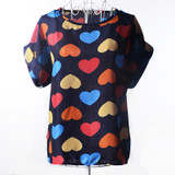 New Spring Summer Casual Women Chiffon Blouses Shirt Size High Street Fashion Tops Camisas Roupas Blusas Femininas