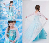New Spring Summer Kids Girl Elsa Princess Dress Children Girl Cartoon Cosplay Dress Anna party Costume Fantasia Infantis Vestido