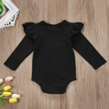 New Spring Ruffles baby clothes romper 2017 Newborn Infant Kids Baby Girl Cotton Romper Jumpsuit Clothes Outfits