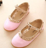 New Spring Leather Shoes Children Shoes Princess Patent Leather Kids Sneaker for girls baby girls casual shoes