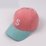 New spring Baseball Cap Women Fashion Brand Street Hip Hop Caps Suede Hats for Ladies Pink White Black Blue Baseball Cap 2017