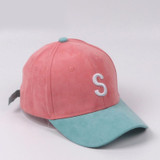 New spring Baseball Cap Women Fashion Brand Street Hip Hop Caps Suede Hats for Ladies Pink White Black Blue Baseball Cap 2017
