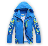 New Spring Autumn Children Boy's Jackets Coats Kids Active clothing Double-deck Waterproof Windproof Boys outwears High Quality