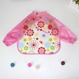 New Infant Baby Bibs Apron Waterproof Long Sleeve Baby Burp Cloths Cartoon Bandana Baberos For Baby Feeding Children's Slabbers