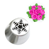New Icing Piping Tips Christmas Tree Special Russian Leaf Nozzle Bakeware Cupcake Cake Decorating Pastry Baking Tools