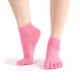 New Hot Sale Womens Meias Cotton Colorful Sokkens Non Slip Massage Toe Sock Full Grip With Socks Heel Comfortable Socks Meias