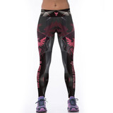 New Hot Sale Women's Yuga Leggings Fitness Elastic Wonder Woman Legging 3D Star Printed Workout Leggins Fitness Clothing Pants