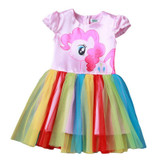 New Hot Sale My Baby Girl Dress Children Girl little Pony Dresses Cartoon Princess Party Costume Kids Clothes Summer Clothing