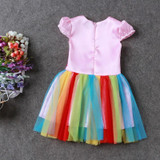 New Hot Sale My Baby Girl Dress Children Girl little Pony Dresses Cartoon Princess Party Costume Kids Clothes Summer Clothing